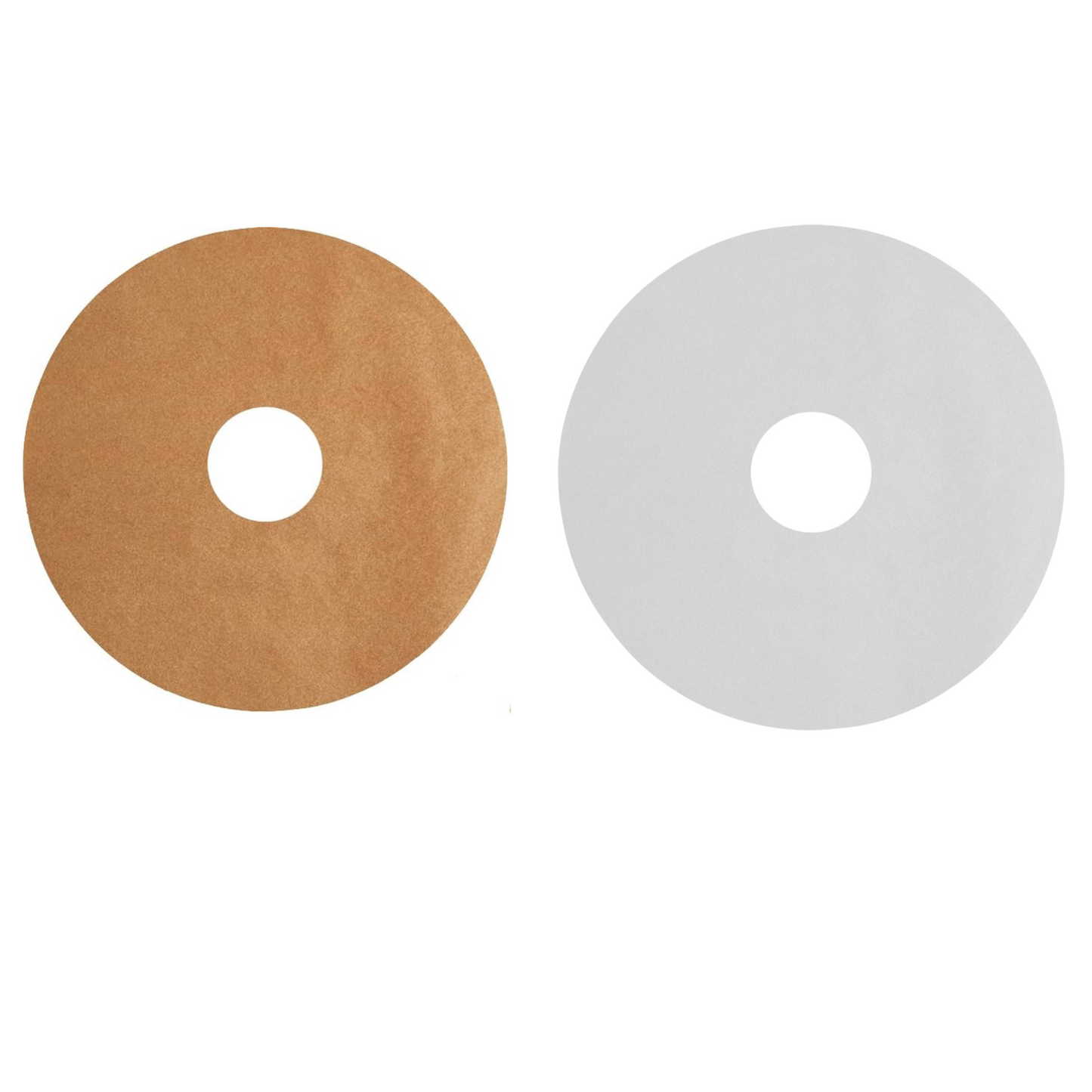 Parchment Paper Rounds with Hole