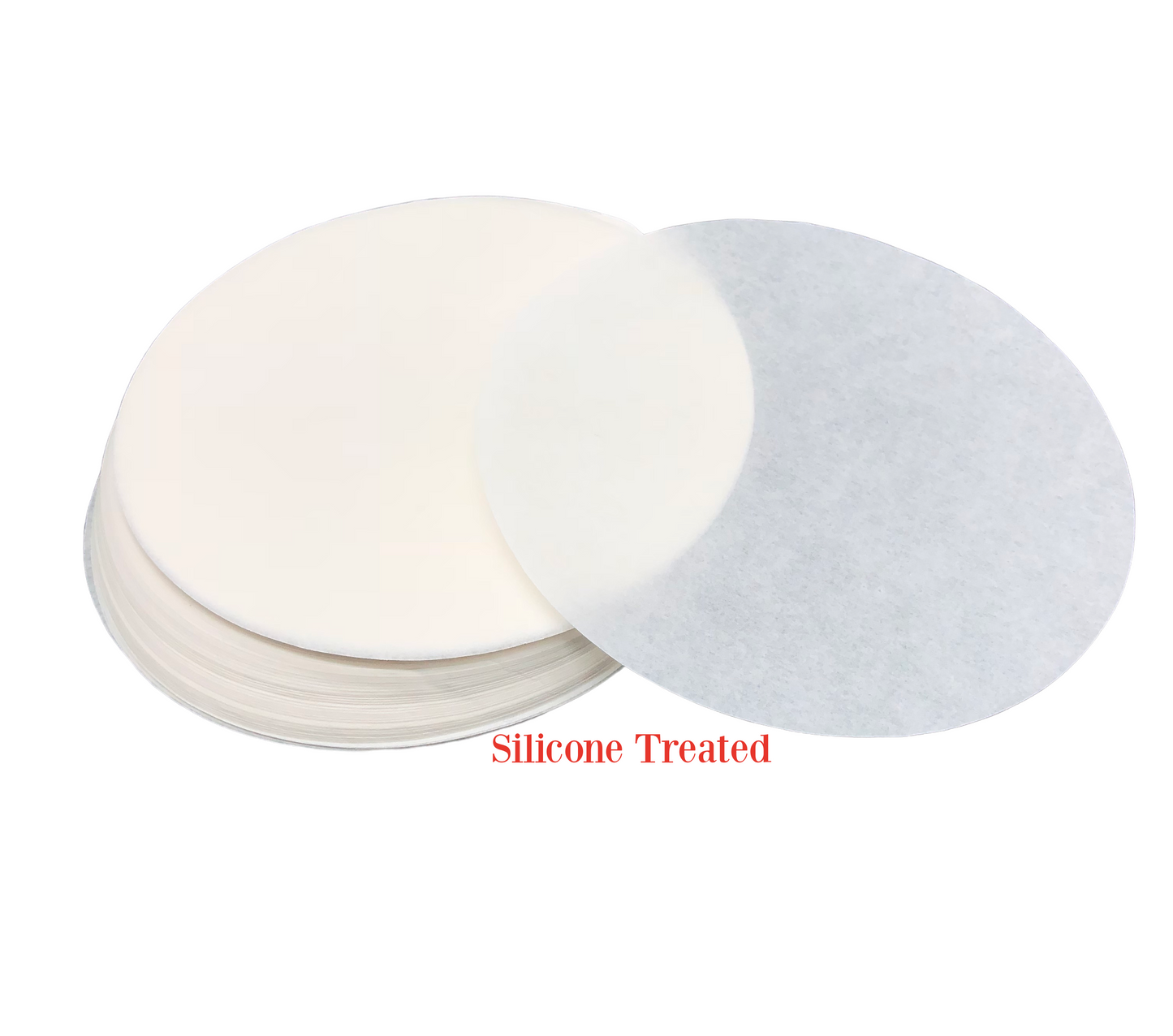 Silicone Coated 27 LB Baking Parchment Paper Rounds